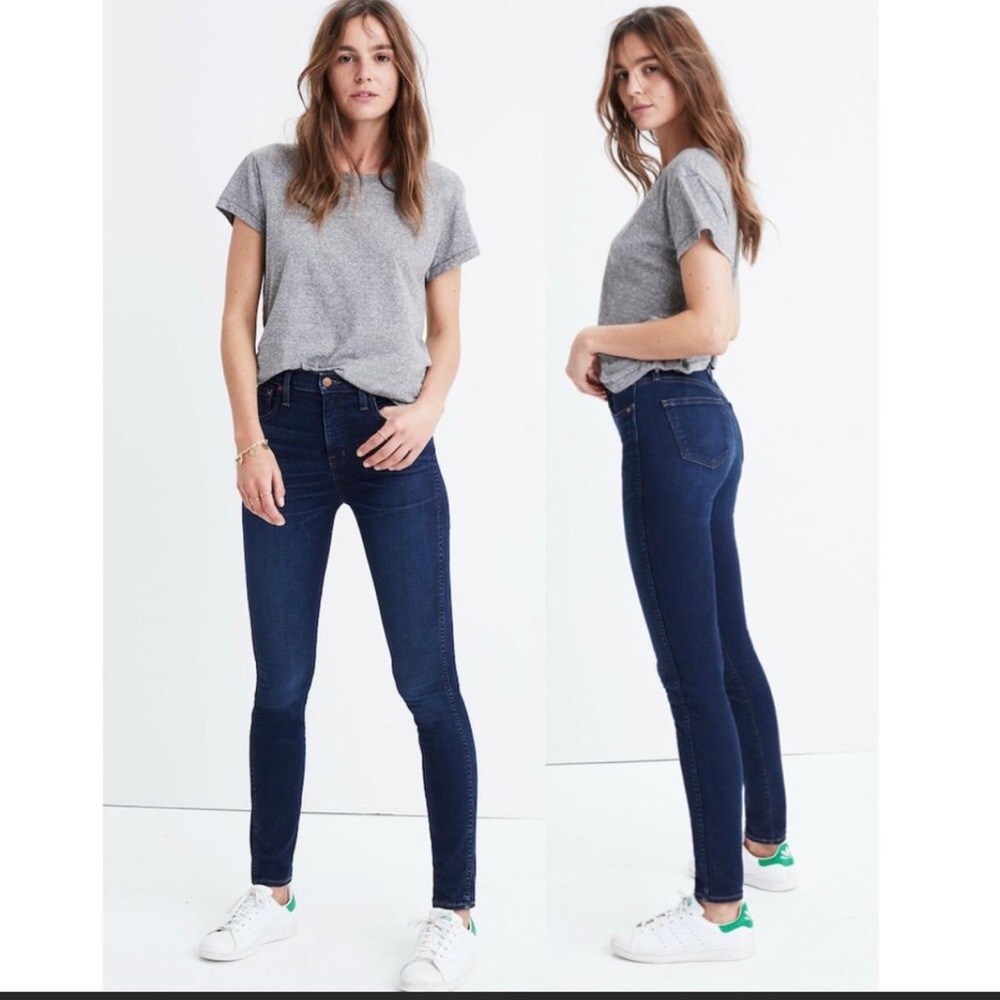 Madewell | 10" High-Rise Skinny Jeans in Hayes Wash